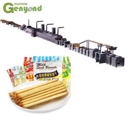Mini Finger Stick Biscuit Cookie Making Machine Processing Line Price