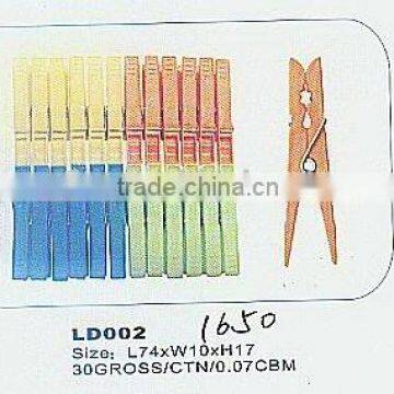 PLASTIC CLOTH PEGS LD0021