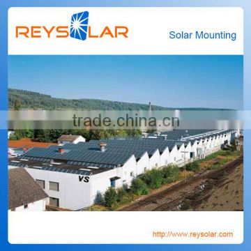 Stainless Steel Solar Aluminum/Steel Rackings for Tile Metel Steel Home Roofs