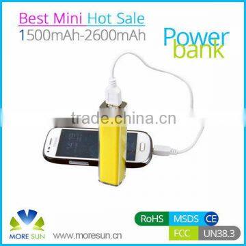 2015 Chirstmas Promotion Items Cheap Mobile Power Bank 2200mah , Cell Phone Charger 2200mah