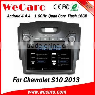 Wecaro WC-CS8065 8" Android 4.4.4 car dvd player touch screen for chevrolet s10 orlando car navigation radio gps tv tuner 2013