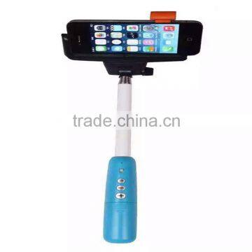 Newest 2016 retracble wireless selfie stick china wholesale hot sale selfie stick with bluetooth