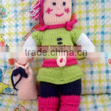 Peru Tanguis Cotton Hand Made knitted Toy "Pirate"