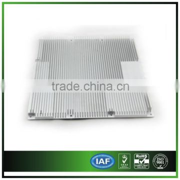 Aluminium cnc milled extrusion heatsink , metal cnc milling customized