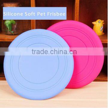 2015 Wholesale Professional Silicone Frisbee, Dog Toy photo-4
