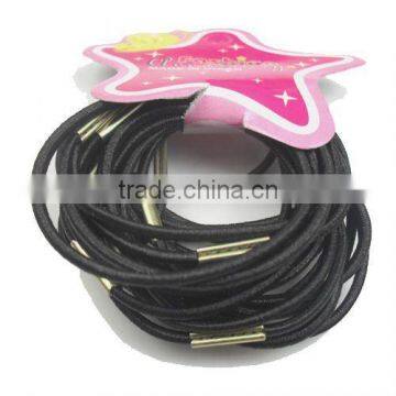 fashion card elastic 15cm hairband with metal