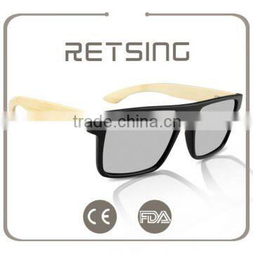 Handmade Wooden Custom Logo Bamboo Sunglasses With Polarized Lenses Wholesale Sunglasses Quality Choice photo-5