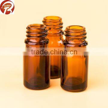 5ml amber essential oil glass bottle--e-liquid glass bottle