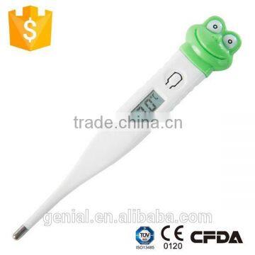 2016 Hot Sale Digital Baby Thermometer Cartoon Thermometer Have Hard Tip and Flexible Tip With CE. Take Care of Baby Healthy