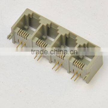 Side Entry Muti-port RJ11 telephone connector