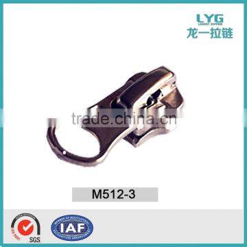 Factory wholesale zipper puller M521-3 Auto-lock slider for garment