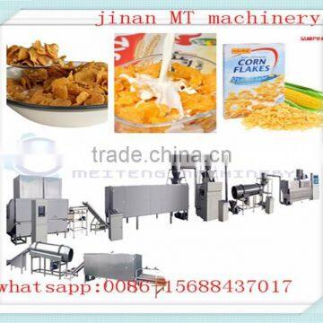 Automatic Roasted Breakfast Cereal Corn Flakes Extrusion Machine