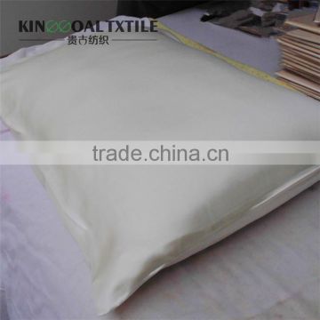 Luxruy hotel use Ivory wholesale 100% Silk Pillow Case