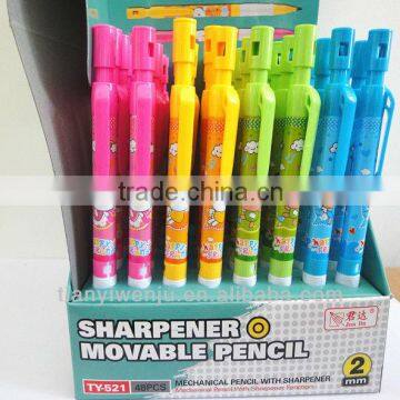 2.0 mechanical pencil with sharpener