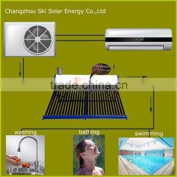 solar heat collector for a hot air collector