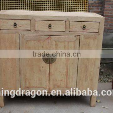 Chinese Antique Design Furniture Recycled Wood Natural Sideboard photo-3