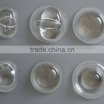 cob led lens,LED glass lens for led Street lamp ,led project light specturum 150*55