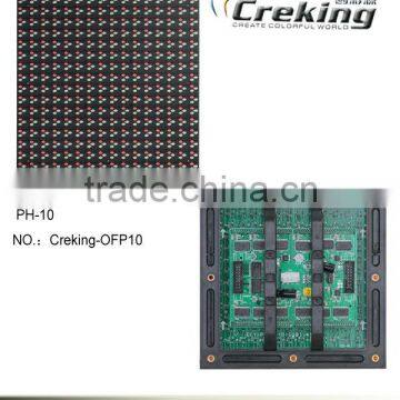 full color outdoor ph10 RGB led display module