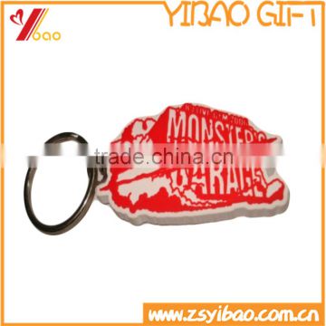 custom soft pvc rubber keychain / pvc rubber keychain / custom pvc keyring