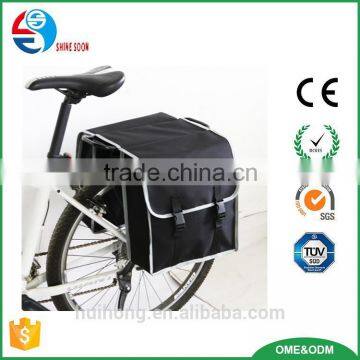 2016 Double Pannier Bicycle Saddle Bag Bike Rear Bag