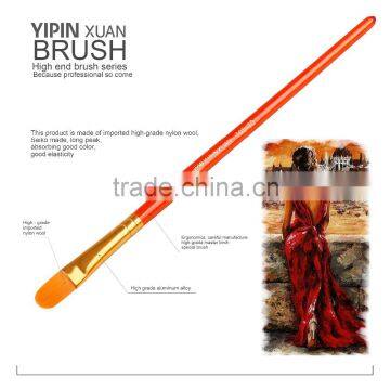 Wholesale 10pcs Wooden Handle Nylon Hair Artist Painting Brush Quality Choice photo-4