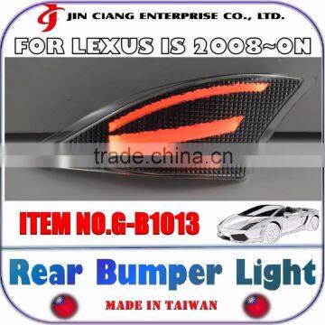 Body Kit New Model Car LED REAR BUMPER LIGHT FOR LEXUS IS 2015