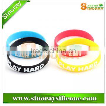 New Arrival Scented Silicone Wristbands