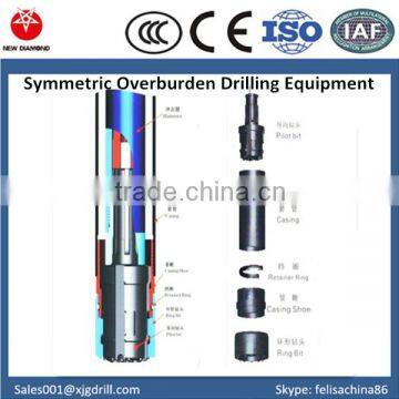 Symmetric Overburden Drilling Equipment