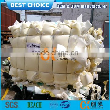 China professional foam manufacturing raw materials pu scrap