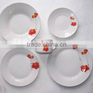 High grade fine ceramic dinnerware porcelain dinnerware