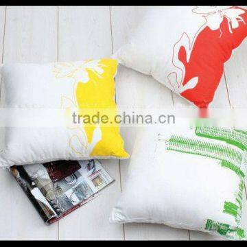 Bright color printing simple cotton cushions