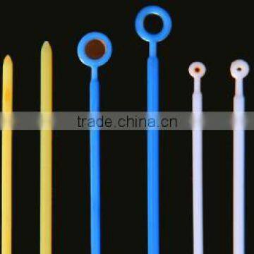 White/Blue Color Plastic Inoculating Loops And Needles