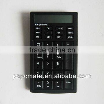 Silicone Rubber Numerical Keypad for Laptop