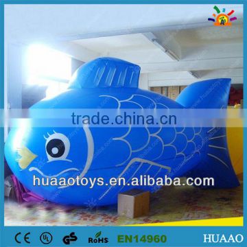 cheap inflatable fish model for advertising