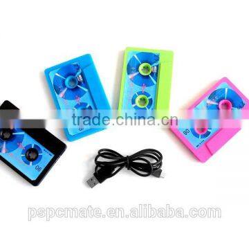 4-Port USB 2.0 "Cassette Tape" Shaped Hub - Turn One USB Port Into Four Ports! photo-4