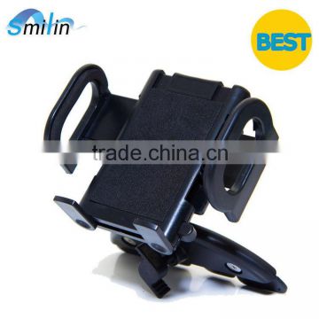 Factory best 360 rotatable Auto Cell Phone Holder CD Mount Holder for iPhone,iPod,Samsung,LG,Nexus,HTC,Motorola and MP3 Player