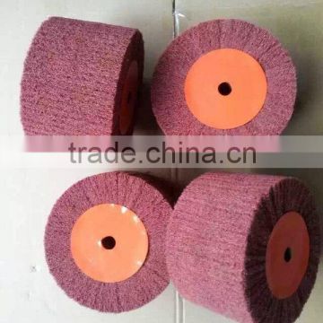 Wire drawing polishing wheel fabric wheel for polishing