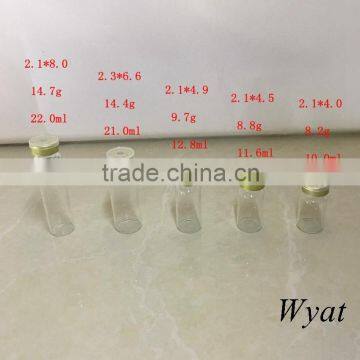 cheap round glass oral liquid vial bottles with sealed cap 10ml 12ml 20ml manufacturer