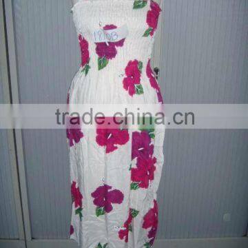 2012 fashion flower shift dress