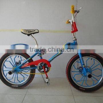 20 inch 3.0 tyre new design good price blue good quality BMX BIKE