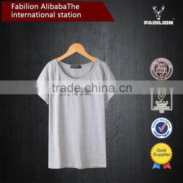 Summer Fashion Women's Clothing Collar Printing New Cotton of White t Shirt Women photo-6