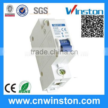 DZ47 1P 63A manufacturer Mini circuit breaker,Over Under Voltage DIN Rail MCB Circuit Breaker with CE                        
                                                Quality Choice