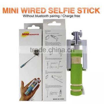 2015 New Inventions Extension Handle Mini Selfie Stick for Iphone Selfie photo-6