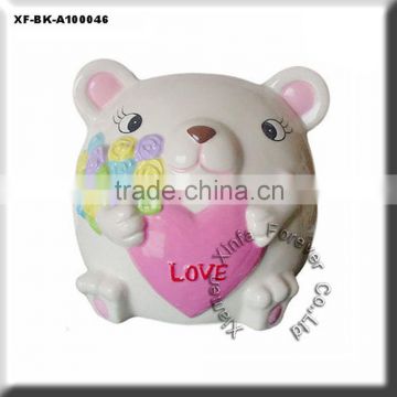 leading manufacturer ceramic bisque children's coin bank