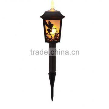 Cute lively tinkerbell silhouette garden Solar Light