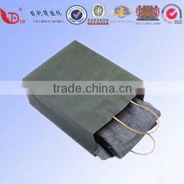 Black paper bag for clothes,gift and womon shopping