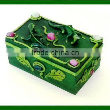 Painted Wood Jewelry Box / Box for Jewelry Wholesale / Unique Jewelry Gif Boxes