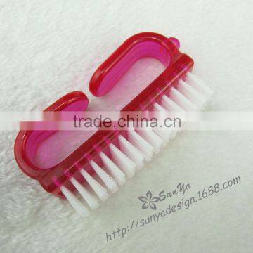 Nail cleaning brush/nail polish brush