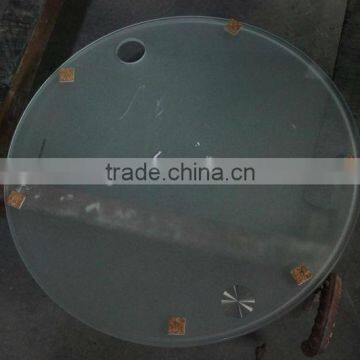 Glass Top With Metal Connection With EN12150 Certificate
