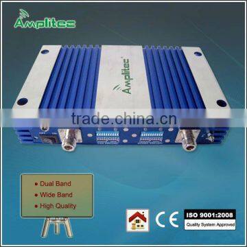 GSM+WCDMA 3G 2100MHz dual wide repeater/ indoor cell phone repeater